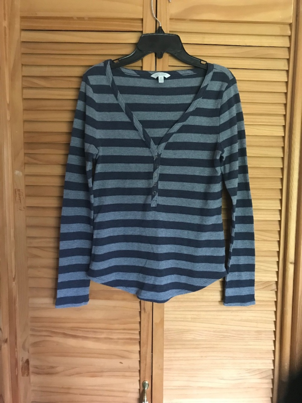 Lucky brand striped thermal long sleeve
